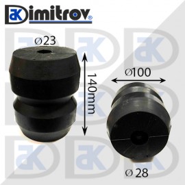 Буфер тампон Ø 23/28 Ø 100 х 140 mm